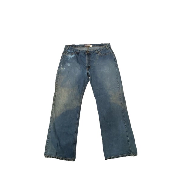 Old Navy Men Blue Straight Leg 100% Cotton 5-Pocket Denim Jeans Size W44/L30 - Picture 1 of 14